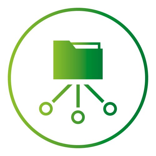 Classification icon outline