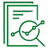 analyze green icon